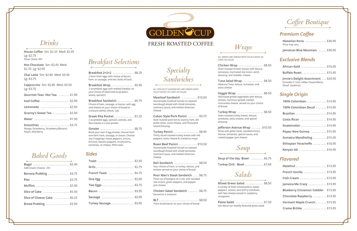 Golden Cup Coffee